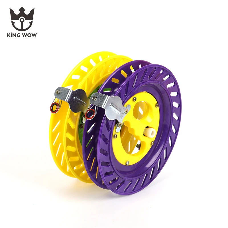 

Grip 20cm ABS Plastic Kite Reel Winder Fire Wheel Handle Tool Twisted String Line Kite Reel Winder For Sea Fishing