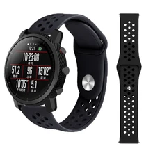 Huami Amazfit Stratos 2 Смарт-часы ремешок дышащие силиконовые полосы браслет ремень для xiaomi Huami Amazfit GTR 47 мм/gear s3 полосы
