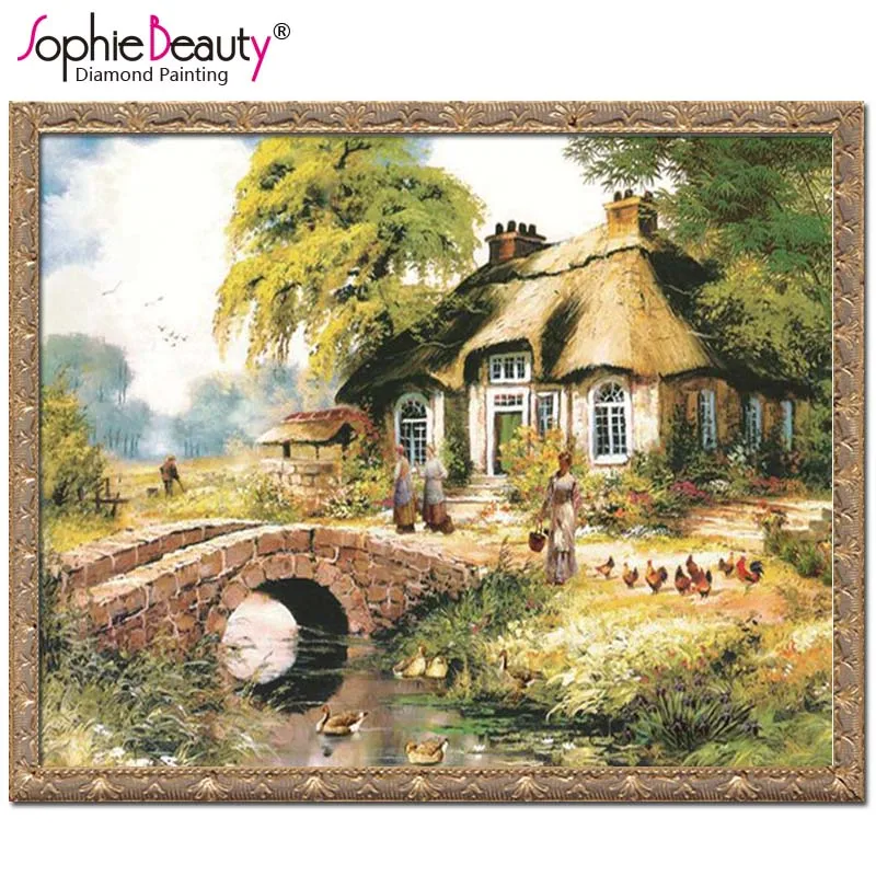 2018 Акция Sophie Beauty Diy Алмазная картина вышивка крестиком модный стиль крик