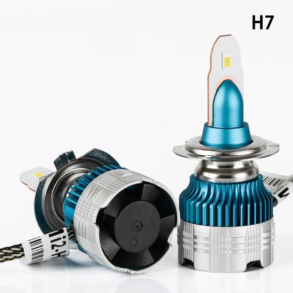 Мини H11 LED H1 H4 H3 HB4 H8 HB3 H27 9005 9006 H7 светодиодный головной светильник 60 Вт 6000LM