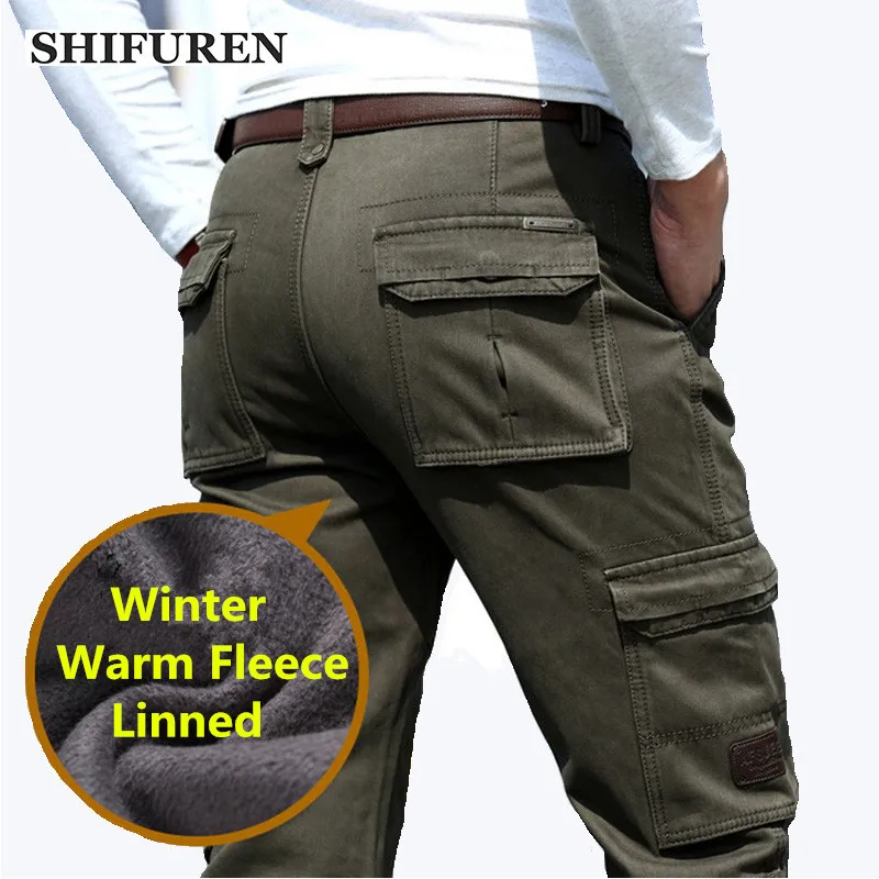 warm cargo pants