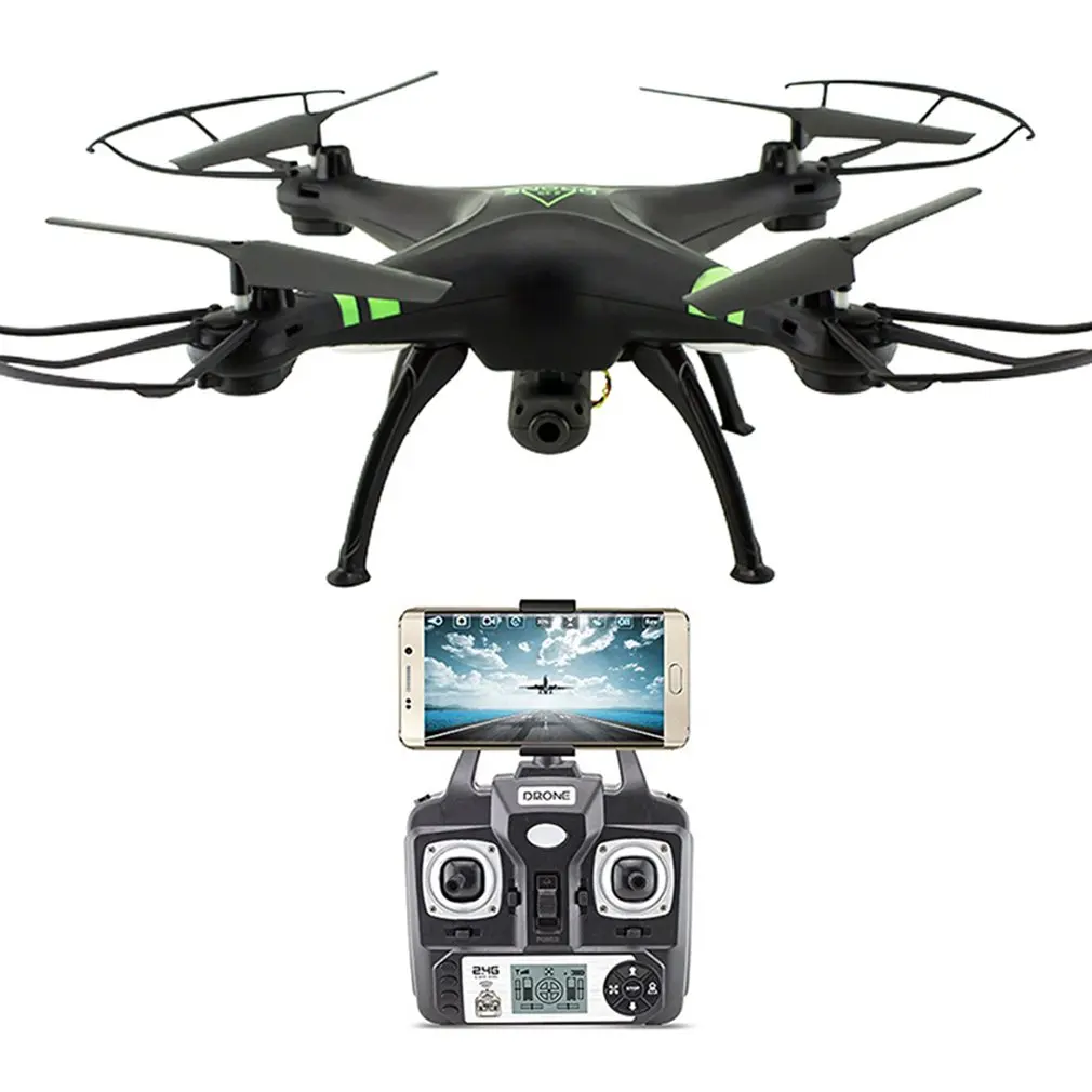 

X53 Drone with 1080P HD Camera No Memory Cards Auto-Return/Height Holding Surveillance with Remote Control Quadcopter Model Toys