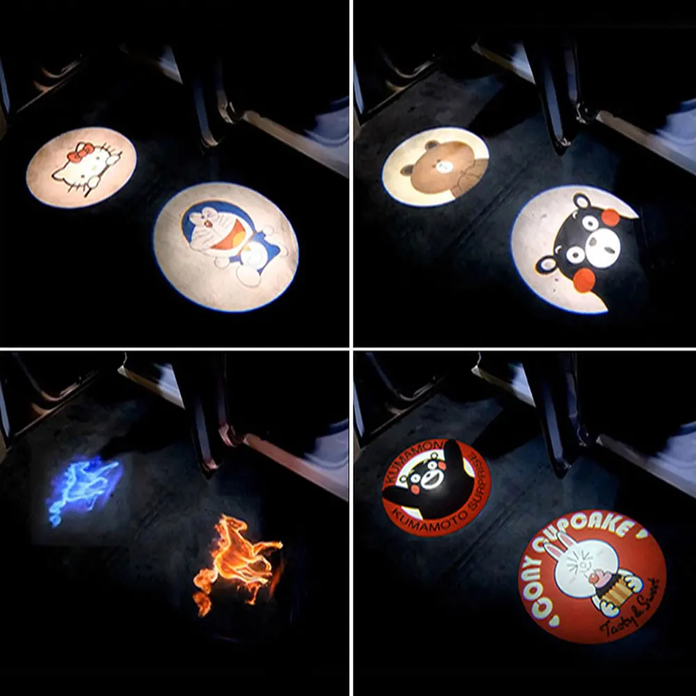 Logo Leuchten Set Fur Autotur 540 Verschiedene Logos Verfugbar