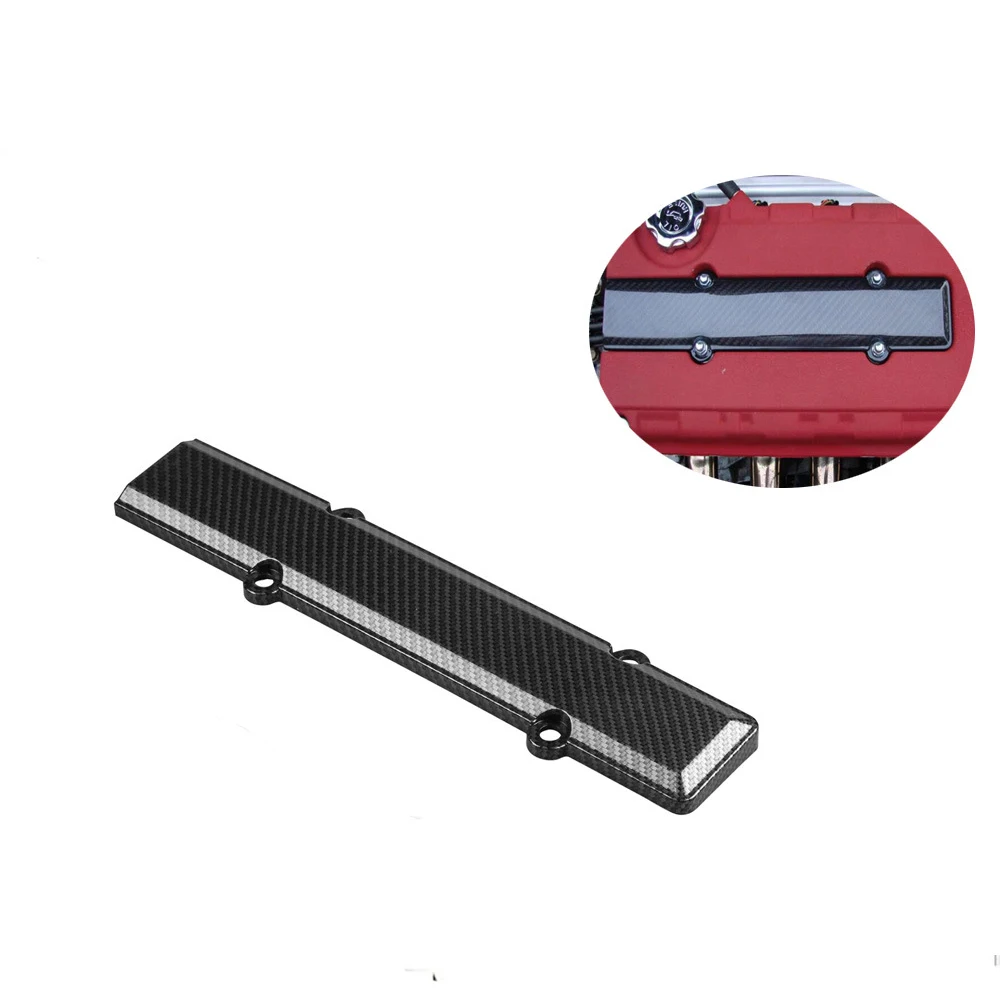 

ABS Carbon Fiber Hook Valve Cover Spark Plug For Honda B18 B16 B series Acura VTEC