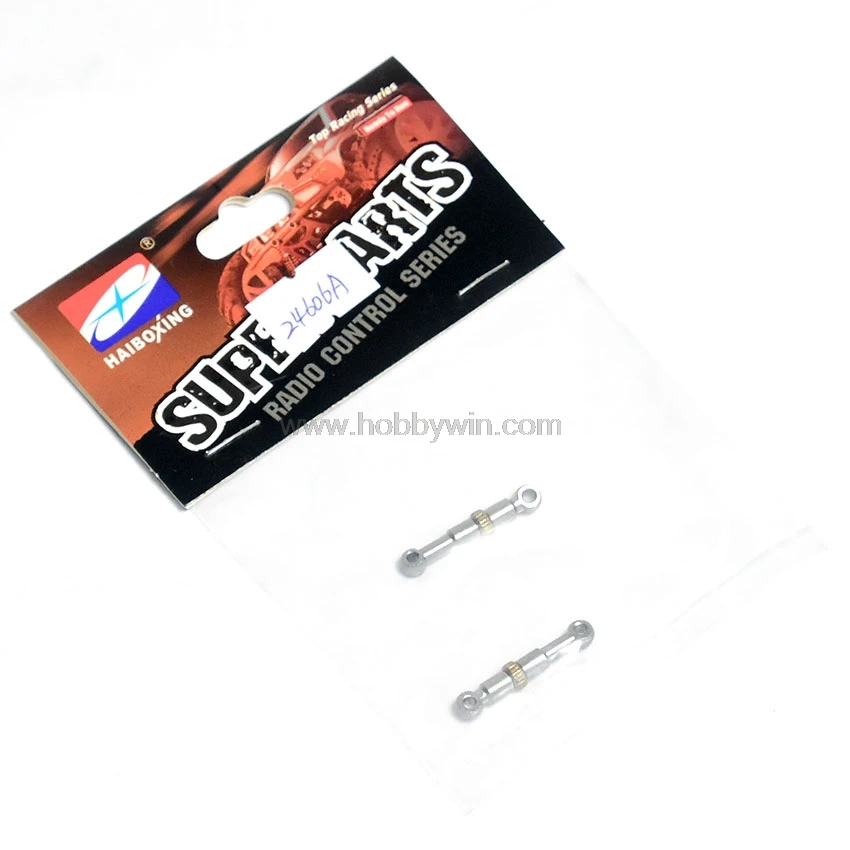 

HBX part 24606A Aluminum Front Upper Adjustable Arm 2P for Haiboxing 1/24 RC Buggy Truck 2078