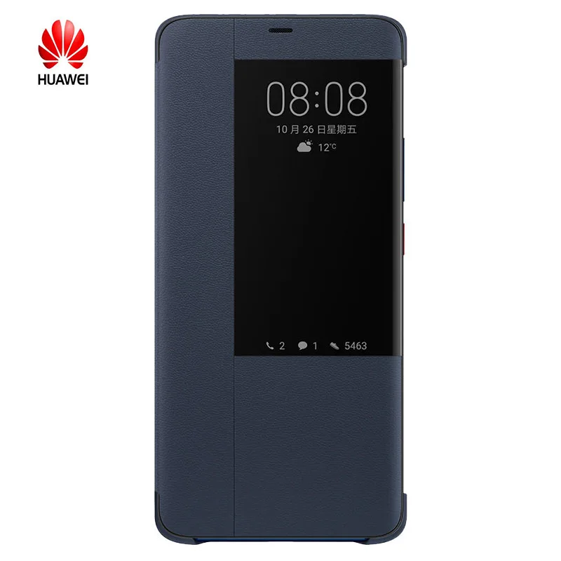Оригинальный чехол книжка для Huawei Mate 20 с S образным покрытием симпатичная кожаная