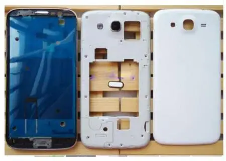 Для samsung Galaxy Mega 5,8 I9152 спереди Корпус+ средняя рамка+ крышка для батарей полный Корпус Замена