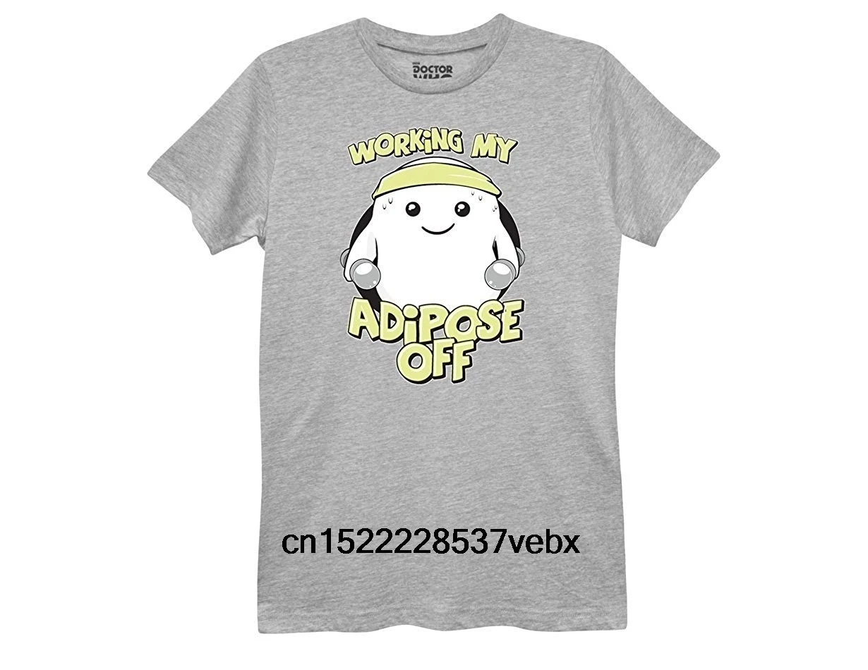 

Doctor Who Working My Adipose Off Women's T-Shirt