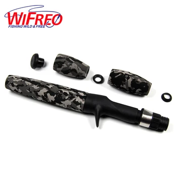 

1 Set Camoulage EVA Bait Cast / Spinning Fishing Rod Handle Grip with Reel Seat for Rod Building