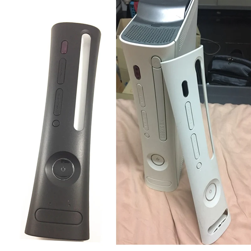lápiz Ejercicio mañanero Estable Accesorios para consola de juegos Microsoft Xbox 360, recambio de placa  frontal, carcasa protectora negra/blanca - AliExpress Productos electrónicos
