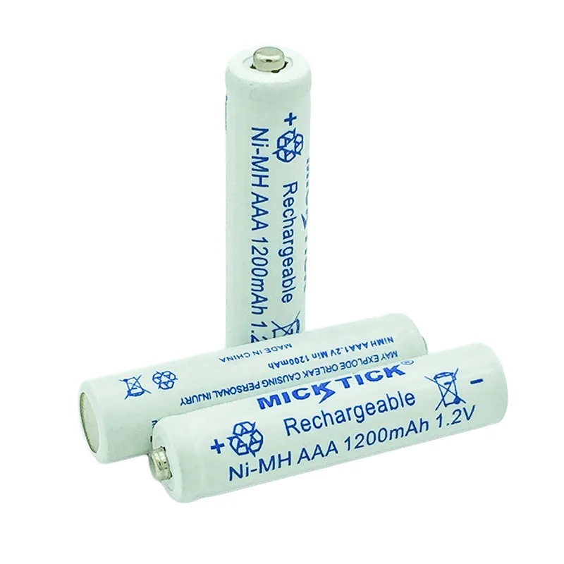 4 шт. В 4X1 2 в AAA aaa 3A 7 # Ni MH батарея MICKTICK 1200 мАч перезаряжаемые батареи batteria Цифровые