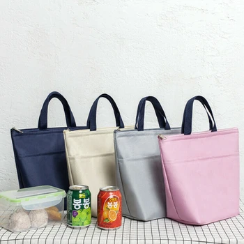 

Portable Food Fresh Lunch Bag Waterproof Thermal Insulated Snack Picnic Box Carry Tote Storage Bag Travel Lunch Food Pouch