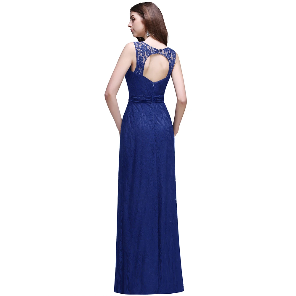 Dama de honor Robe Mariage ТРАПЕЦИЕВИДНОЕ темно-бордовое кружевное шифоновое платье подружки невесты длинное недорогое выпускное платье вечерние платья CPS526