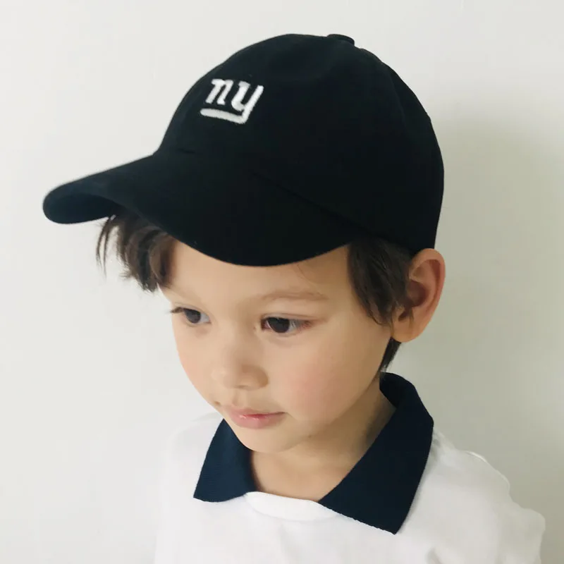 

Kids Boys Girls Baseball Cap NY Embroidery Snapback Hat Outdoor Summer Casual Sun Caps 2019