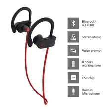 Подвесные наушники с защитой от пота, беспроводные Bluetooth музыкальные наушники, стерео наушники, Bluetooth наушники R25