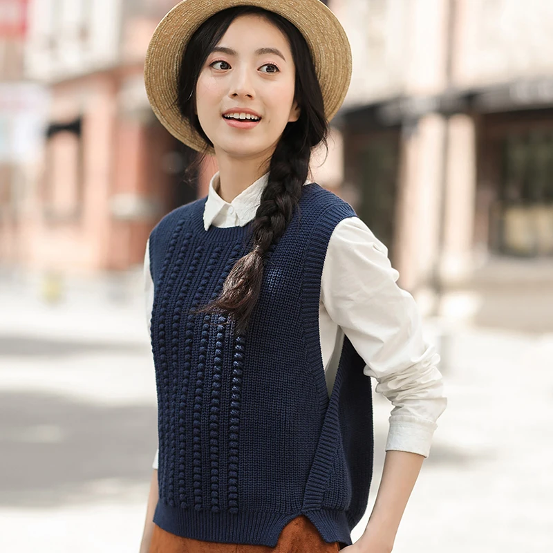 Buy INMAN Women'S Autumn New Round Neck Sleeveless