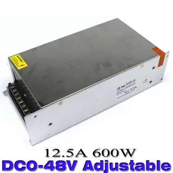 

Regulation Switching Switch Power Supply DC 0-48V 12.5A 600W Voltage Transformer 220V AC DC SMPS For CNC Motor Machine