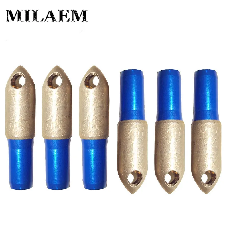 

12Pcs Archery Whistle Arrowhead 110 Grain Copper Broadhead ID8mm Arrow Shaft Target Field Points Hunting Shooting Accessories