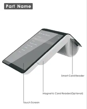 

Handheld PDA smartphone thermal printer machine 7003