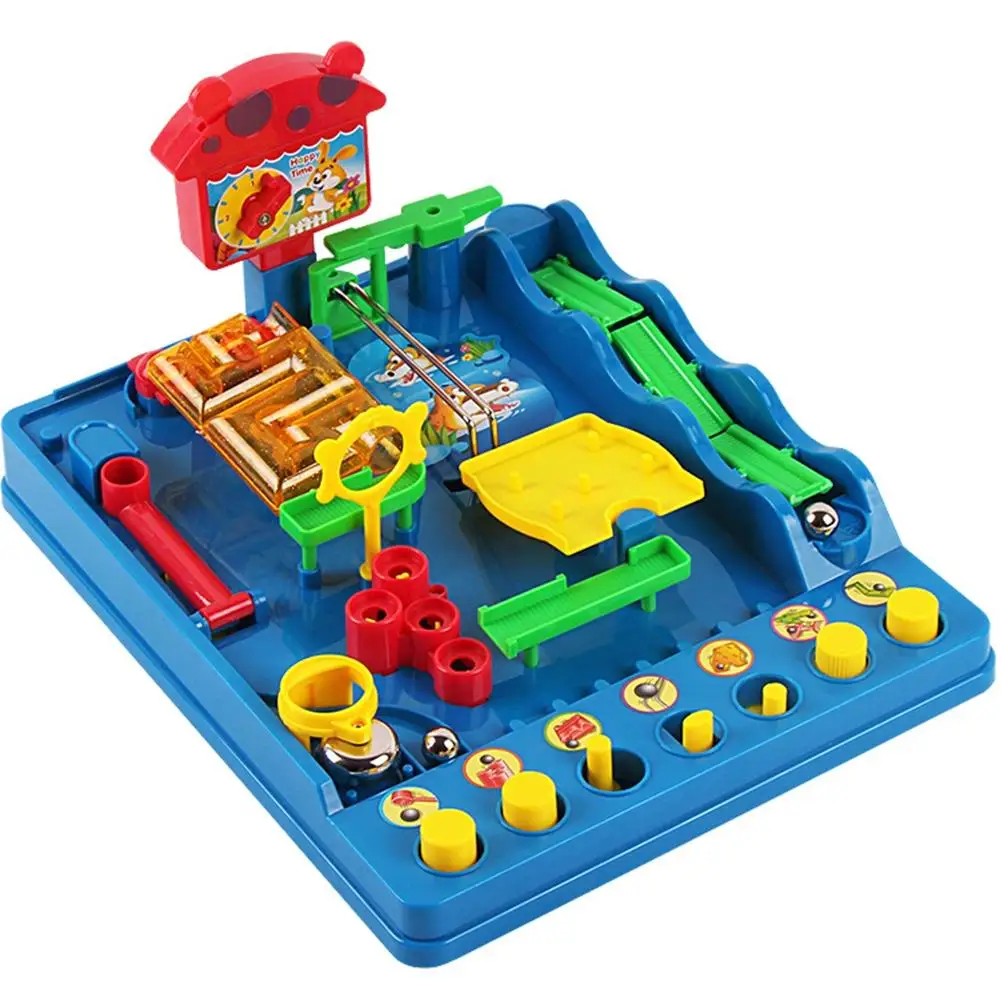 

RCtown Children 8 Checkpoints Intellectual Water Park Play set Puzzle Maze Toys zk30