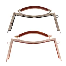 THINKTHENDO, новая мода, 1 шт., металлическая рамка, застежка, замок для шитья, портмоне, сумка, аксессуары, сделай сам, 20,5 см