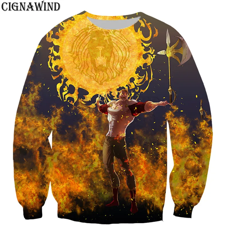 seven deadly sins escanor hoodie