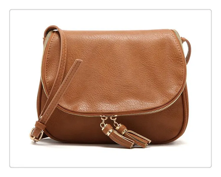 Hot Tassel Women Bag Leather Handbags Cross Body Shoulder Bags Aeproduct