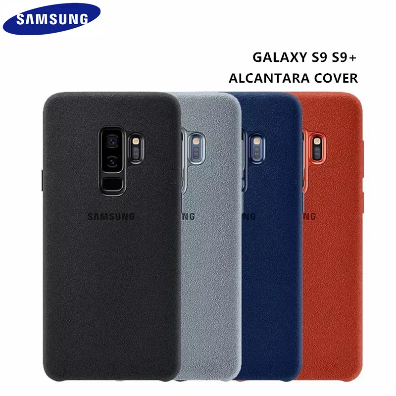 100 Original Samsung Galaxy S9 S9 Plus S9 G960 G965 Anti Fall Leather ALCANTARA Cover Anti