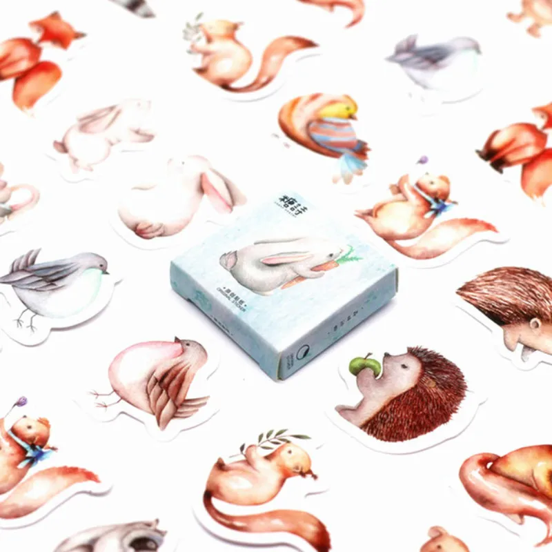 

1 box sell Forest Animals Fridge Magnet Souvenir for Kids Cute Car Vegetable Emoji Stickers Fridge Refrigerator Magnets