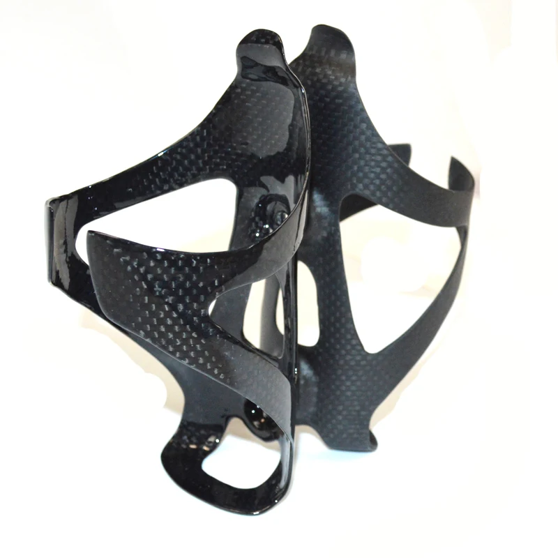 Carbon Fiber Pattern Bicycle Bike Cycling Carbon Water Bottle Cage Holder