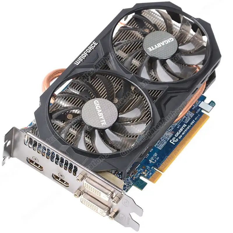 GIGABYTE WINDFORCE Graphics Card GTX 750 Ti with NVIDIA ...