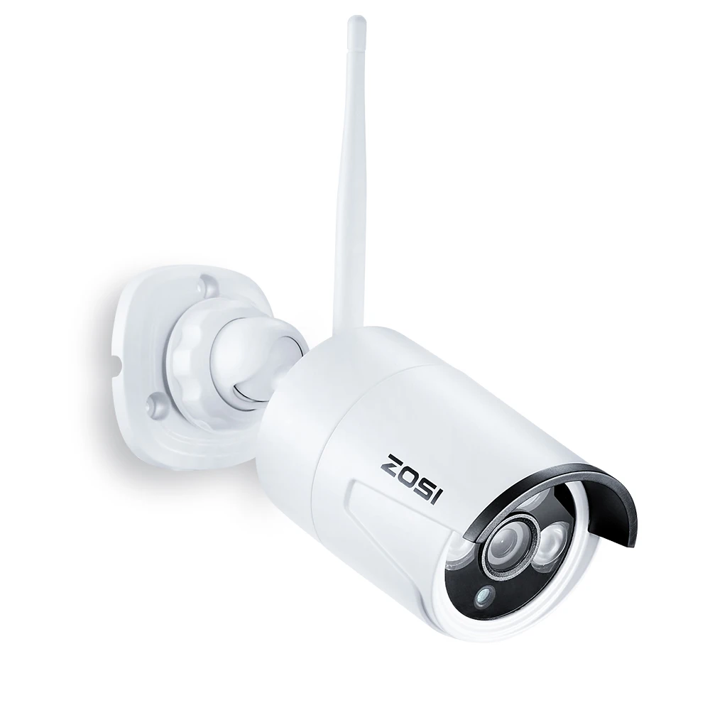 ZOSI 960P(1280x960) HD 1.3MP Беспроводная ip-сетевая камера, защищенная от атмосферных воздействий, уличная камера видеонаблюдения с ночным видением 100 футов(30 м