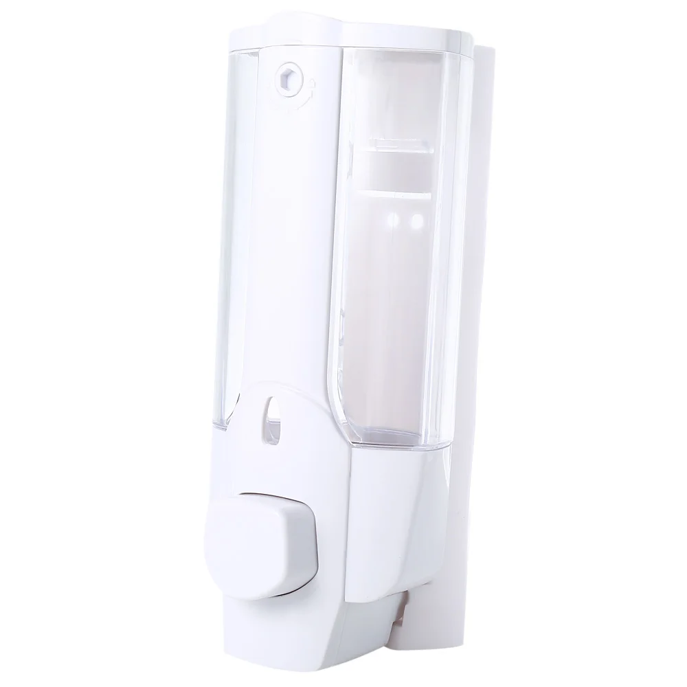 350ML Soap Shampoo Dispenser Wall Mount Shower Bath and Liquid Soap