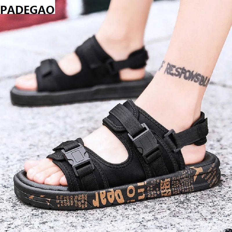 

Men's summer breathable sandals beach shoes breathable refreshing comfortable large size men's shoes