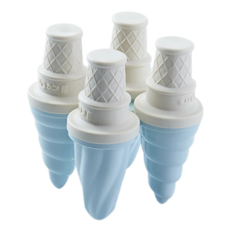 

New New Summer Home Diy Ice Cream Mold Popsicles Mold Box Ice Cream Making Mold Mini Ice Cream Cone Mold Ice Lattice Bar Tool