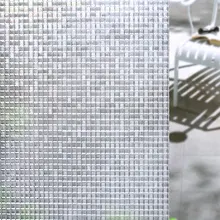 45*100 см самоклеющаяся стеклянная оконная пленка квадратная непрозрачная наклейка Raam ПВХ Декоративная пленка для мебели