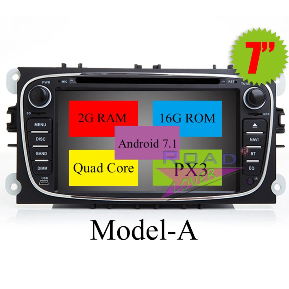 Excellent TOPNAVI 4G+32GB New Android 8.0 Octa Core Car Media Center DVD Player For Ford Mondeo Focus Stereo GPS Navigation 2Din Audio 3G 1
