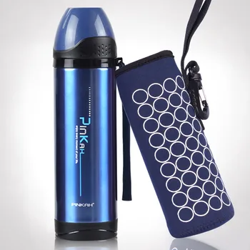 

Stainless Steel insulated Thermos Bottle Thermo cup Travel Coffee Mugs Thermal vaccum water bottle 500ml Thermal cup Lover Gifts