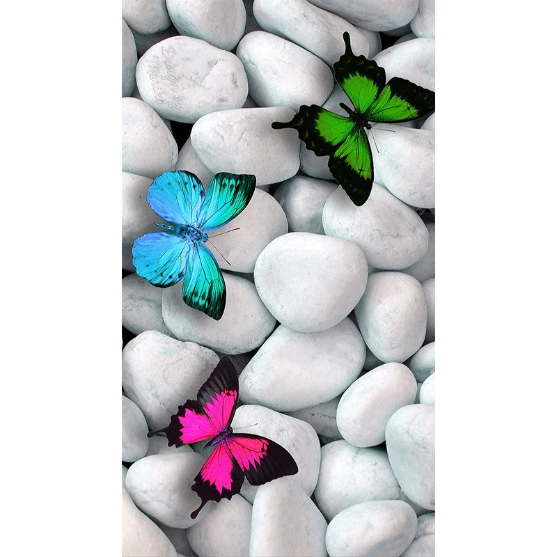 

New style Diamond Painting Full Square/Round Colorful butterfly with stones 5D Daimond Painting Embroidery Cross Stitch B013