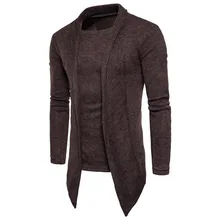 Брендовый осенний кардиган, футболка для бега с длинным рукавом, мужской высококачественный хлопковый свитер, теплая Мужская мягкая тонкая одежда