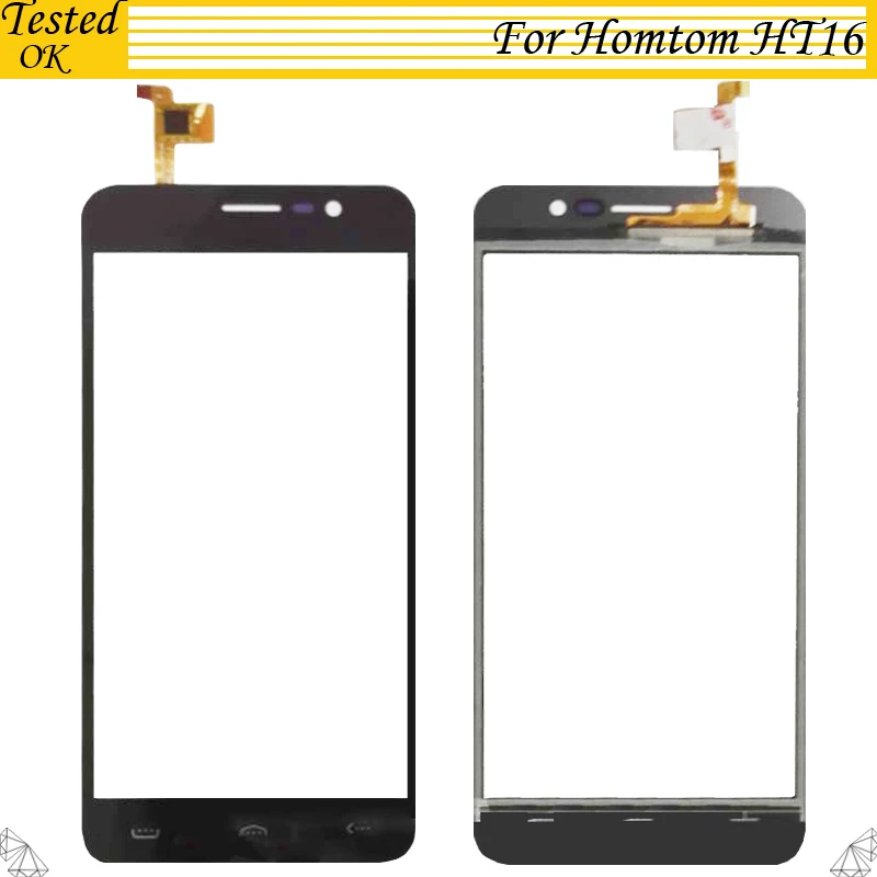 

5.0" Touchsreen Tested Working For Homtom HT16 HT 16 Touch Screen Glass Digitizer Panel Lens Sensor