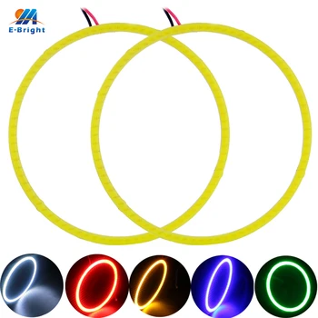 

YM E-Bright!! 40Pieces(20pairs) Angel Eye Auto Halo Rings COB 110MM Angel Eyes Car Headlight Motorcycle White Bright 12V Led