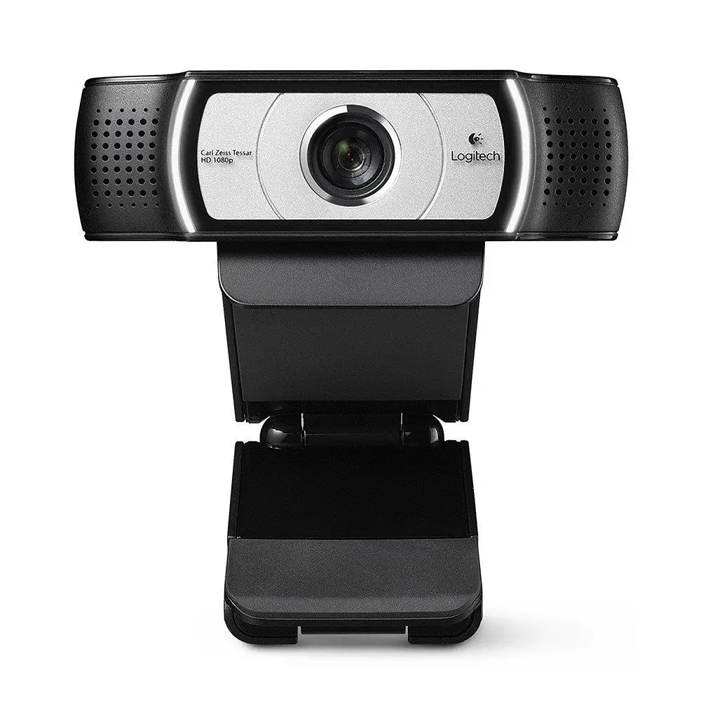 Веб-камера logitech HD Pro C930c, Широкоформатная видеозвонок и запись, веб-камера для настольного компьютера или ноутбука, обновленная версия C930, камера 1080p