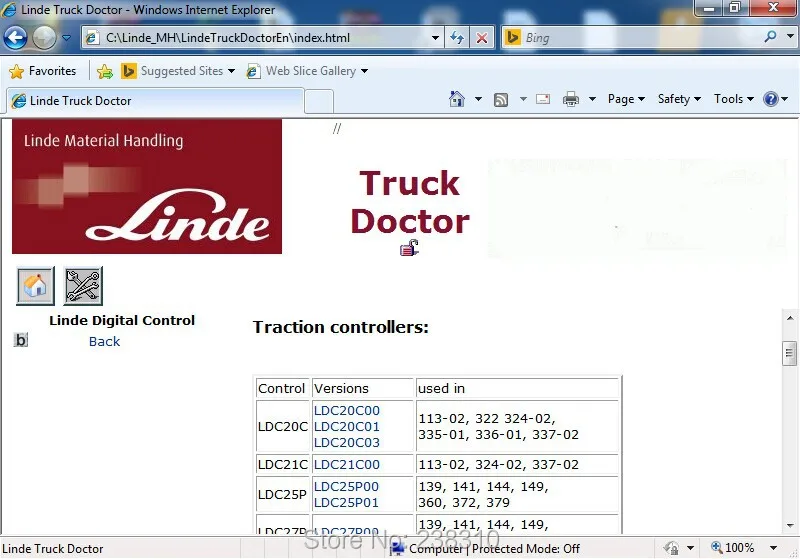 linde doctor 2.18.02