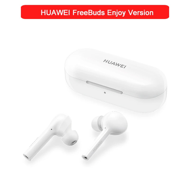 

HUAWEI FreeBuds Enjoy Version Wireless Earphone In-ear Double click control Stereo With Charging Box IP54 HUAWEI freebuds lite