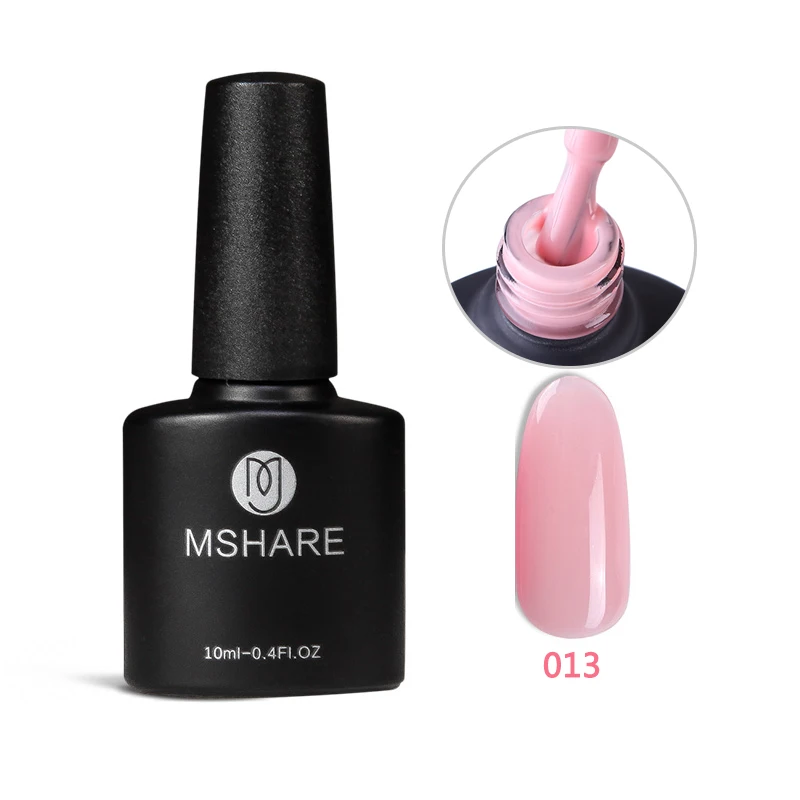 MSHARE база для ногтей резиновая база камуфляж гель для гвозди замочить от лаки для ногтей натуральный ню силикон розового цвета