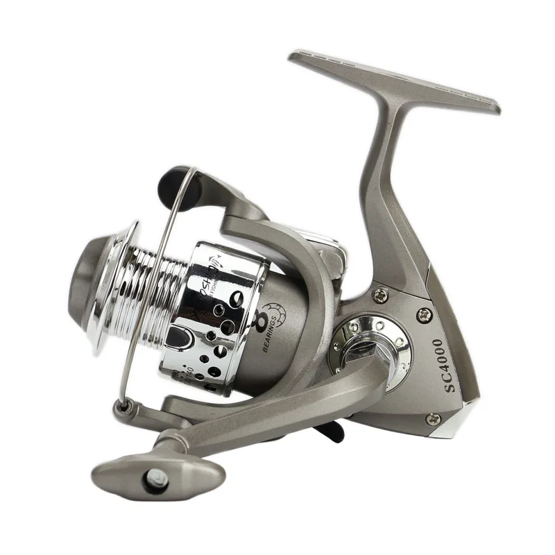 

yumoshi Fishing reel plastic plating head reel 5.5:1 Ratio Fishing Spinning Reel SC1000-7000 Series Fishing Reels Fishing Tools
