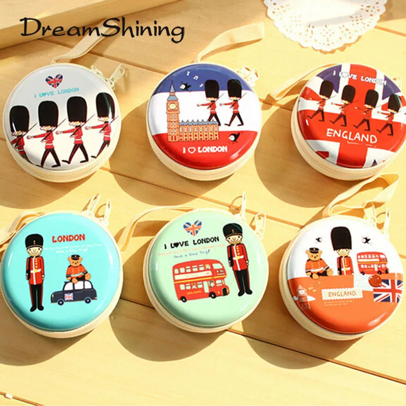 

Pocket Coin Purse Hard Carrying Case Bag Holder Storage for Earphone SD Card Changes Kawaii Small Wallet Storage Handbag Storage