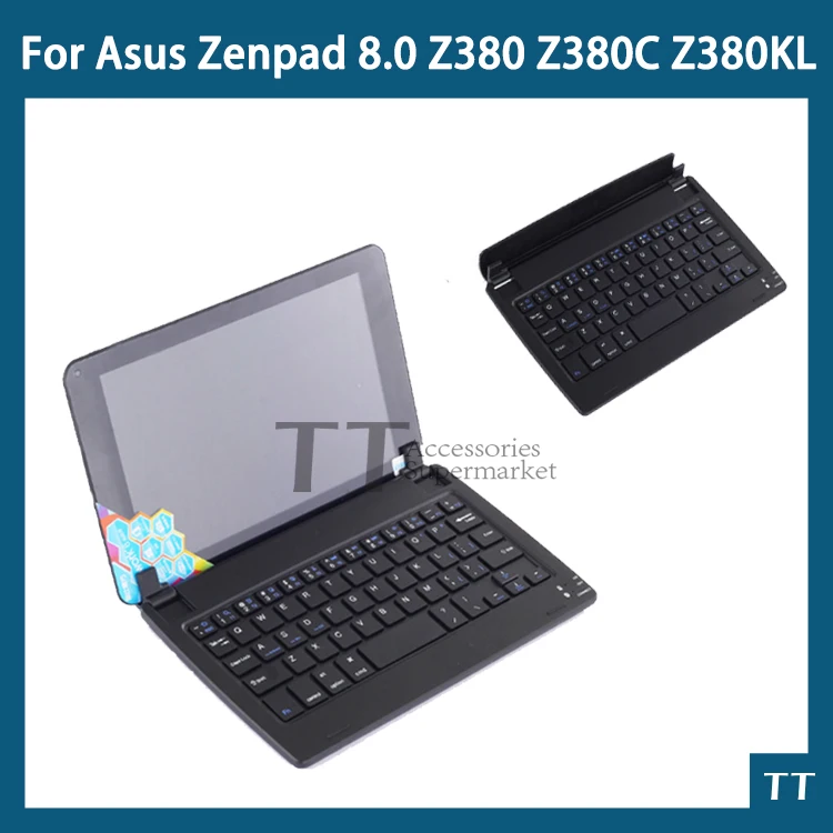 

Wireless Bluetooth Keyboard Case for For ASUS Zenpad 8.0 Z380 Z380KL Z380C Bluetooth Keyboard Case+free 2 gifts