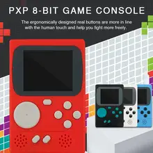 PXP 8-битный Ретро видео Игровая приставка PVP270 PVP3000 ручная игровая машина с 198 футболки с принтами на тему классических игр для детей и взрослых